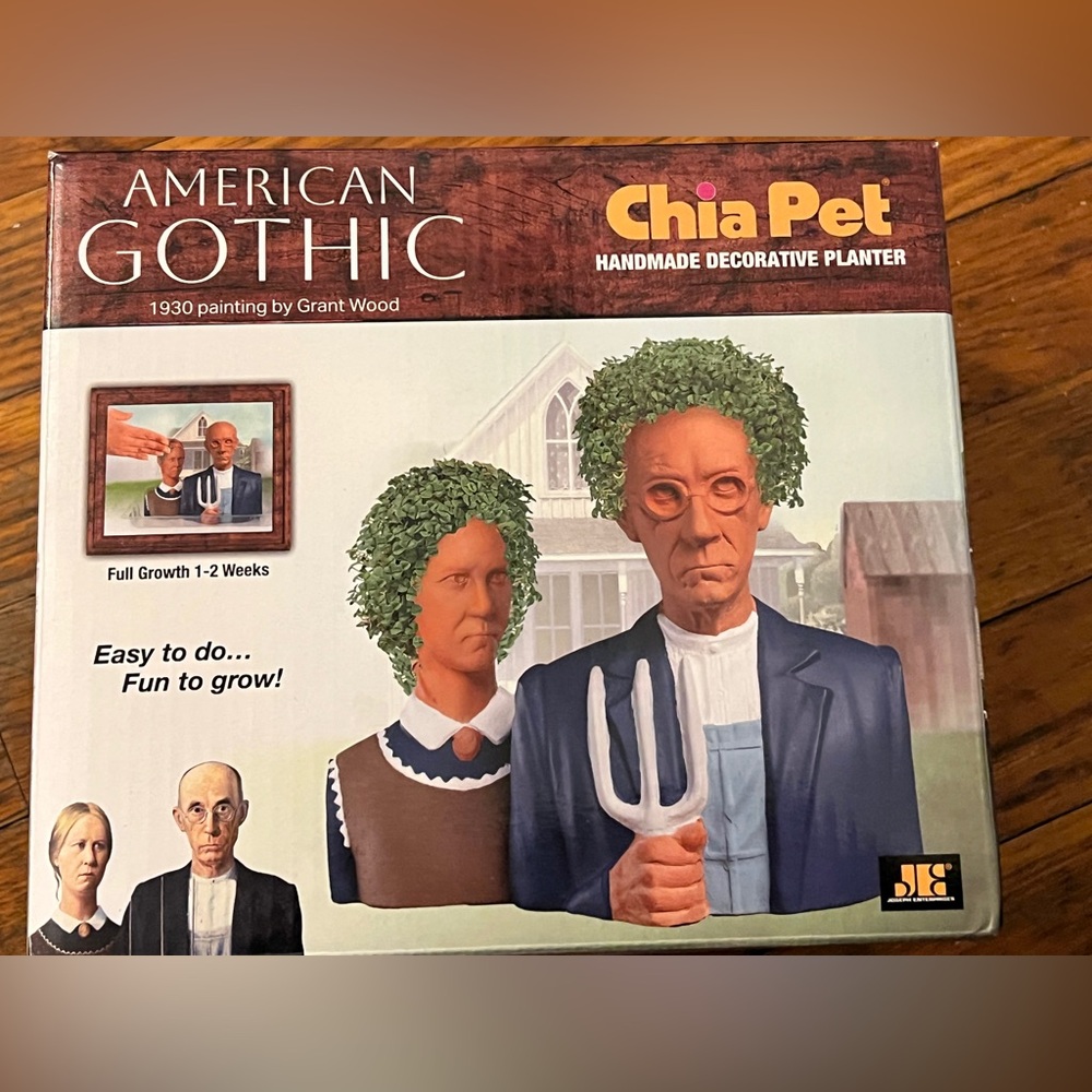 American Gothic Chia Pet